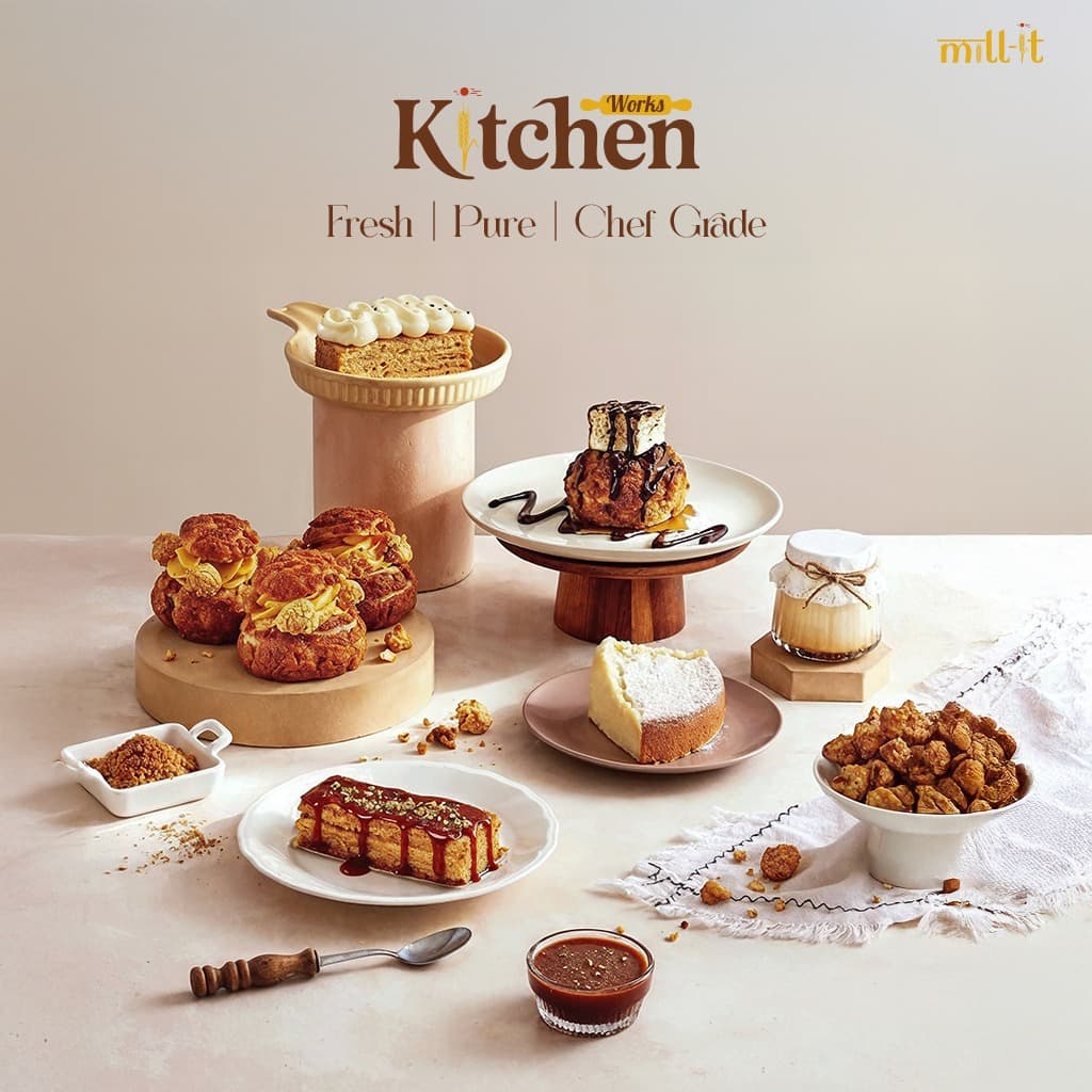 Kitchen Works by Mill-it – grains, flours and pantry essentials for professional kitchens